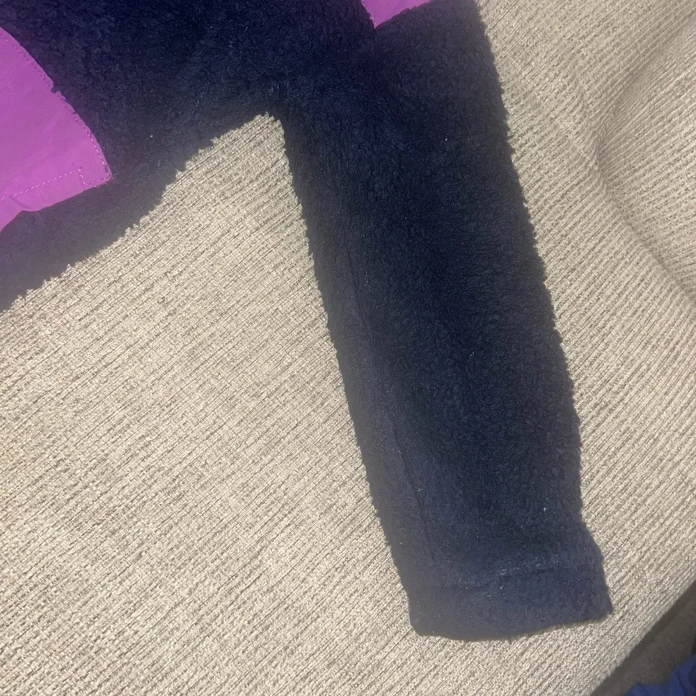 Cat & Jack Purple and Black Kids Puffer Jacket
